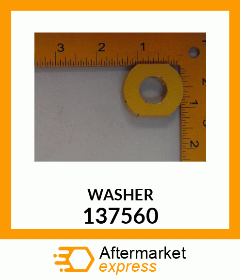 WASHER 137560