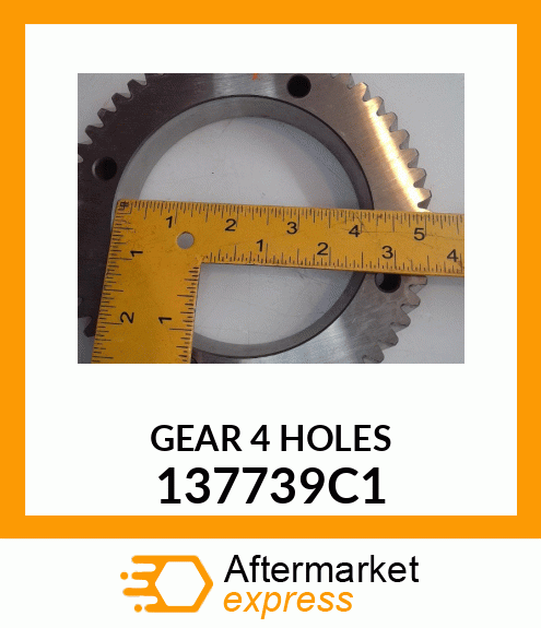 GEAR 4 HOLES 137739C1