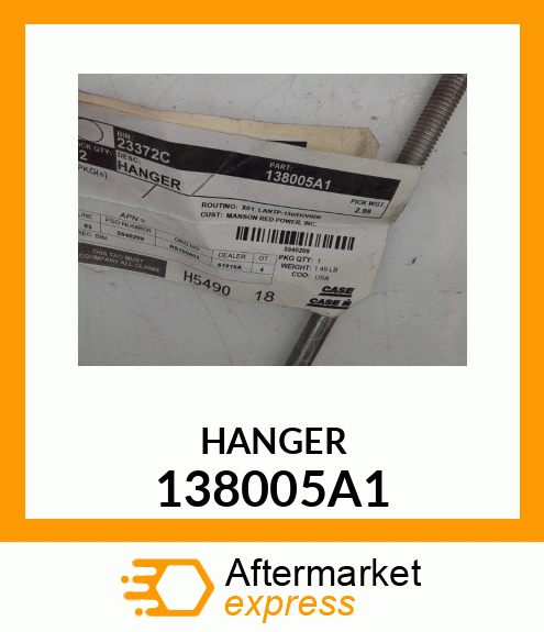 HANGER 138005A1