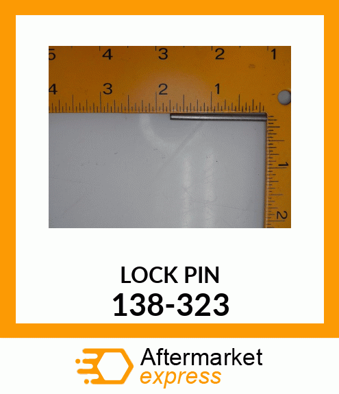 LOCK PIN 138-323