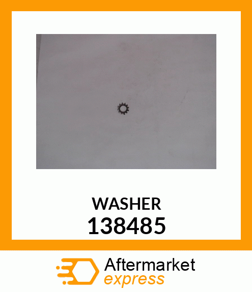 WASHER 138485