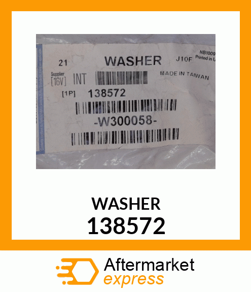 WASHER 138572