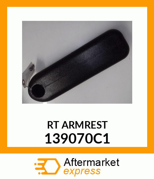 RT ARMREST 139070C1