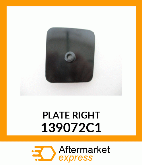 PLATE RIGHT 139072C1