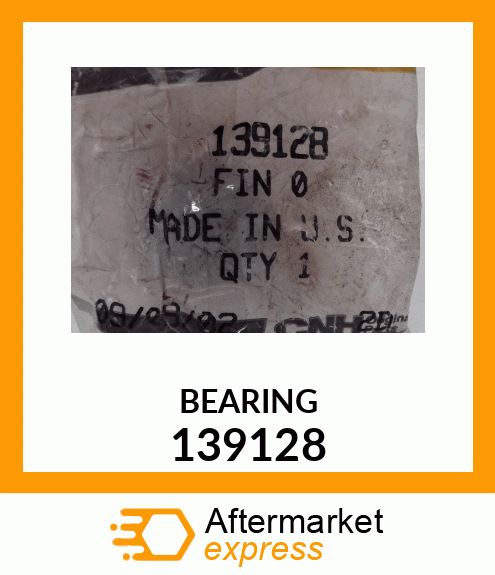 BEARING 139128