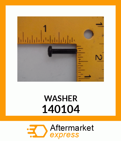 WASHER 140104