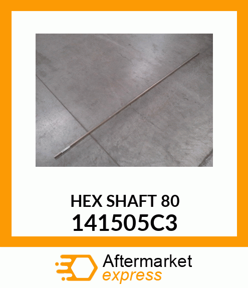 HEX SHAFT 80 141505C3