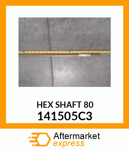 HEX SHAFT 80 141505C3