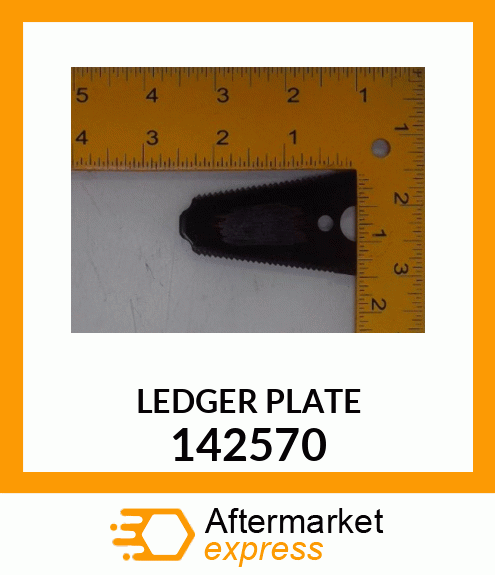 LEDGER PLATE 142570