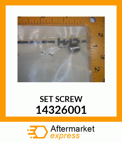 SET SCREW 14326001