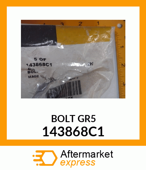 BOLT GR5 143868C1