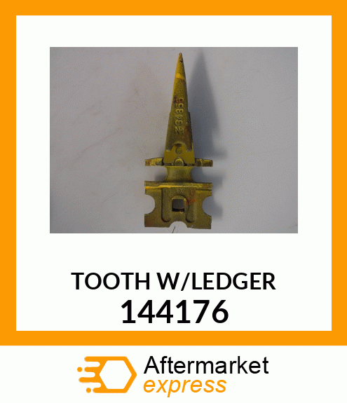 TOOTH W/LEDGER 144176