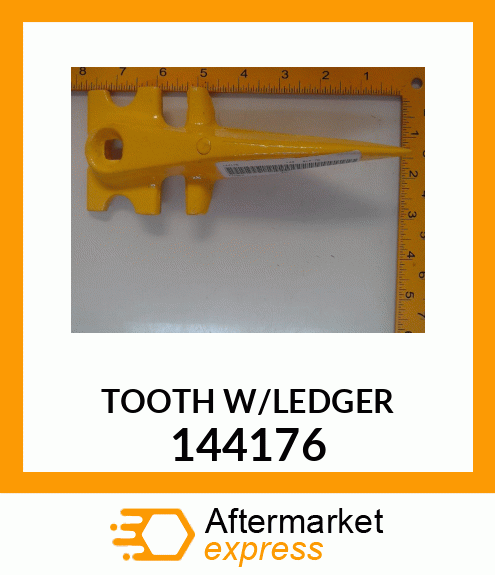 TOOTH W/LEDGER 144176