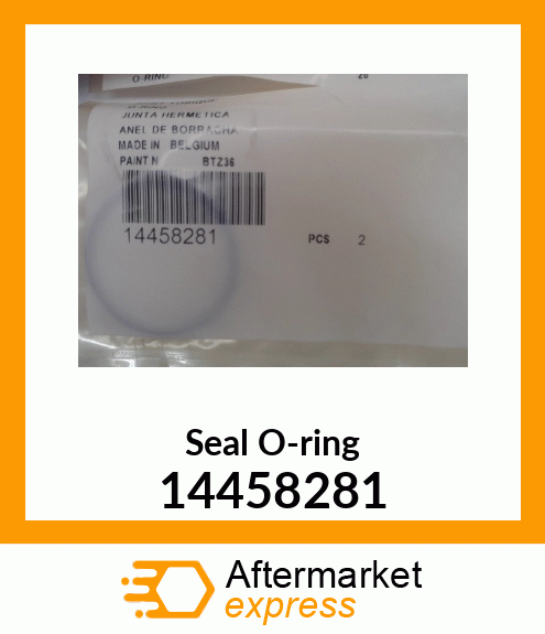 Spare part 14458281 + Seal O-ring