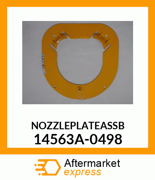 NOZZLEPLATEASSB 14563A-0498