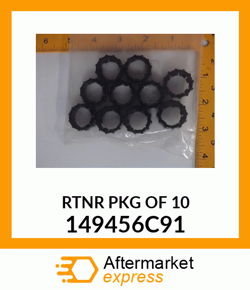 RTNR PKG OF 10 149456C91