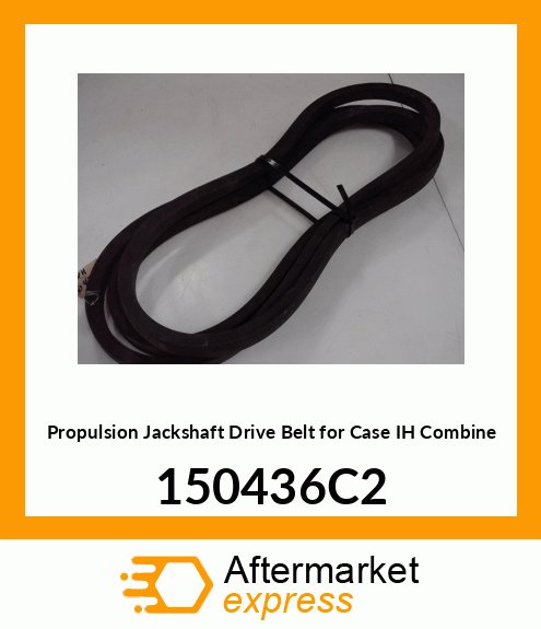 150436C2 Propulsion Jackshaft Drive Belt for IH Combine 150436C2