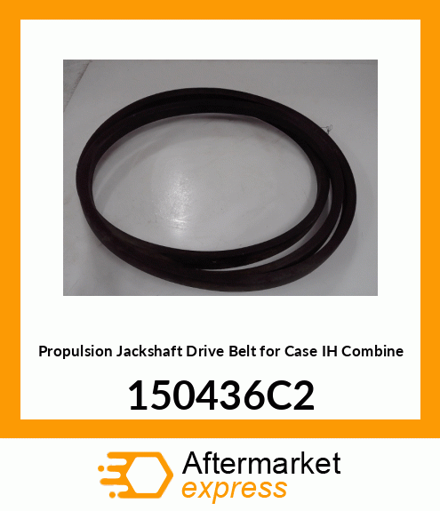 150436C2 Propulsion Jackshaft Drive Belt for IH Combine 150436C2