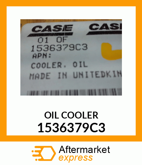 OIL COOLER 1536379C3