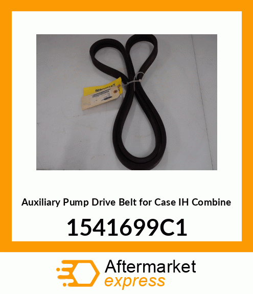 1541699C1 Auxiliary Pump Drive Belt for IH Combine 1541699C1