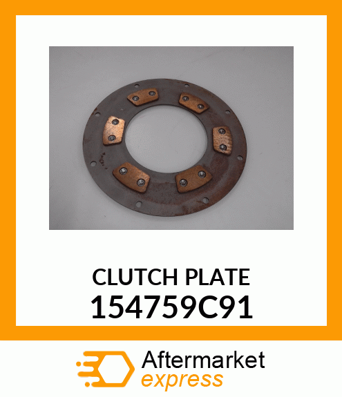 CLUTCH PLATE 154759C91