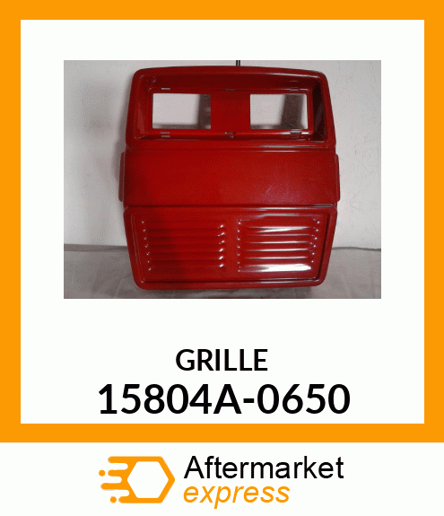 GRILLE 15804A-0650