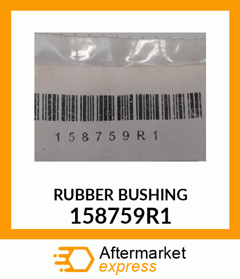 RUBBER BUSHING 158759R1