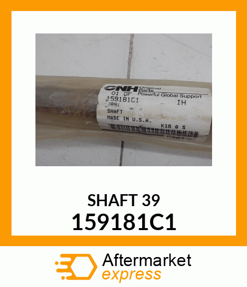 SHAFT 39 159181C1