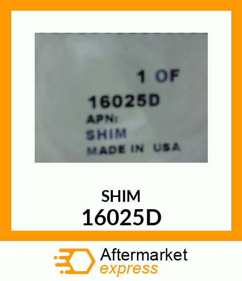 SHIM 16025D