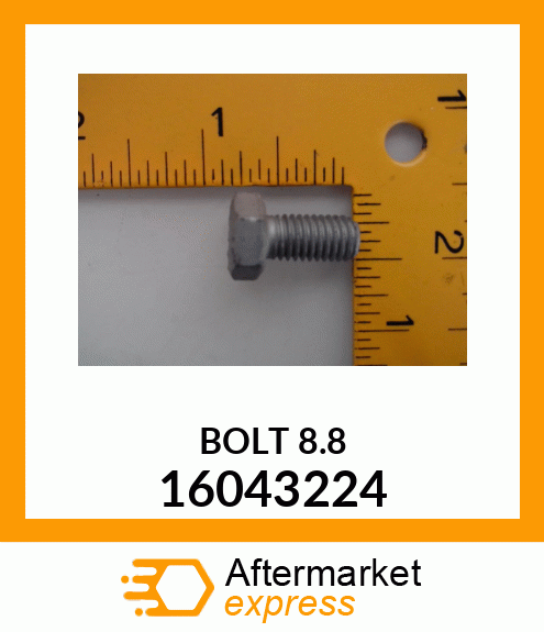 BOLT 8.8 16043224