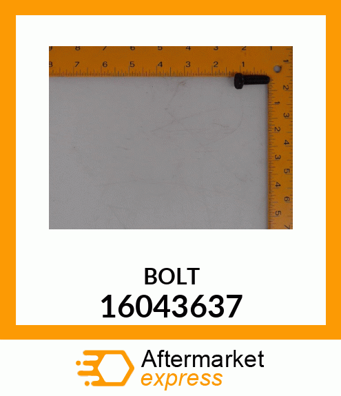 BOLT 16043637