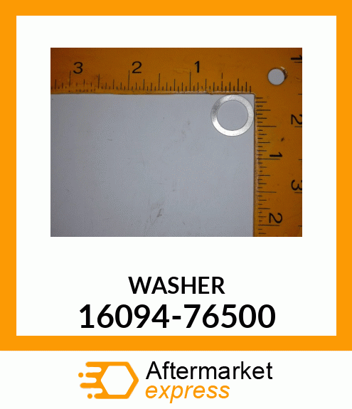 WASHER 16094-76500