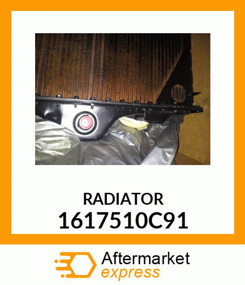 RADIATOR 1617510C91