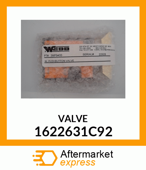 VALVE 1622631C92