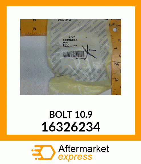 BOLT 10.9 16326234