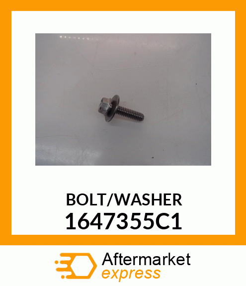 BOLT/WASHER 1647355C1