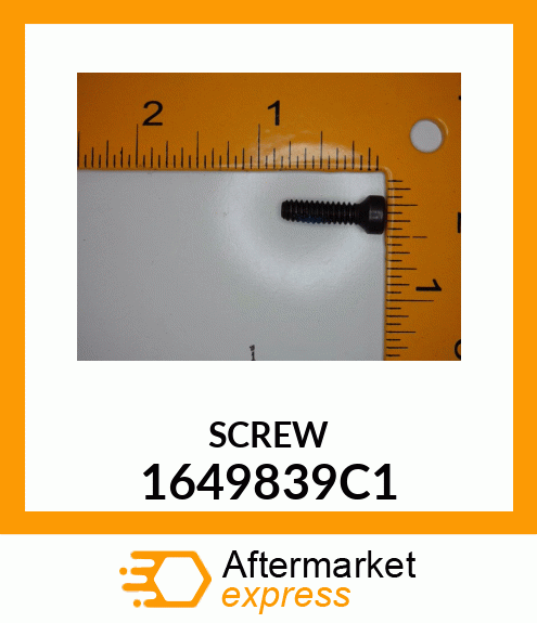 SCREW 1649839C1