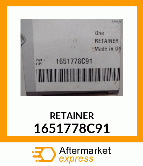 RETAINER 1651778C91