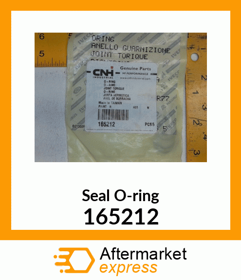 Seal O-ring 165212