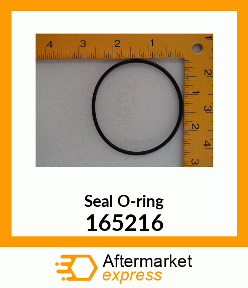 Seal O-ring 165216