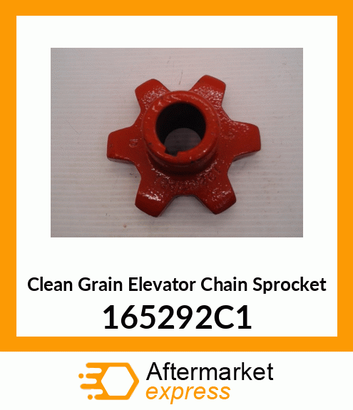 Clean Grain Elevator Chain Sprocket 165292C1