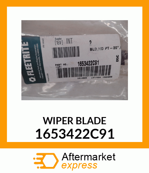 WIPER BLADE 1653422C91