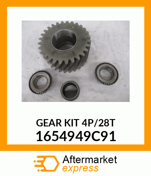 GEAR KIT 4P/28T 1654949C91