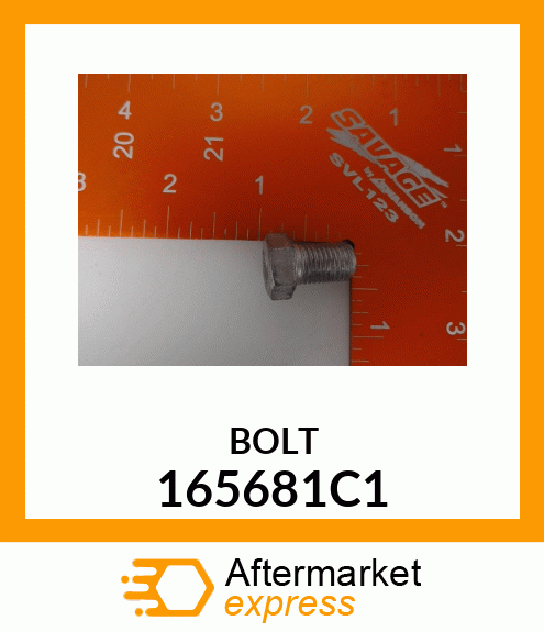 BOLT 165681C1