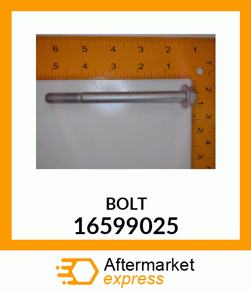 BOLT 16599025