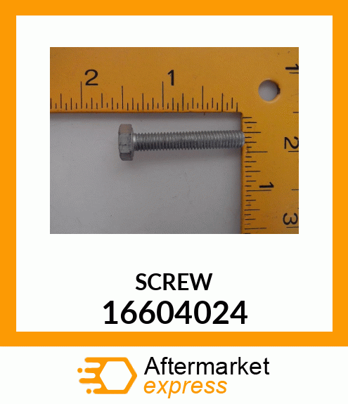 SCREW 16604024