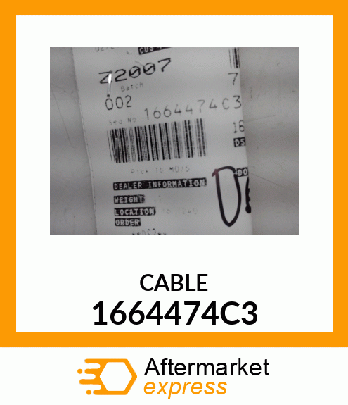 CABLE 1664474C3