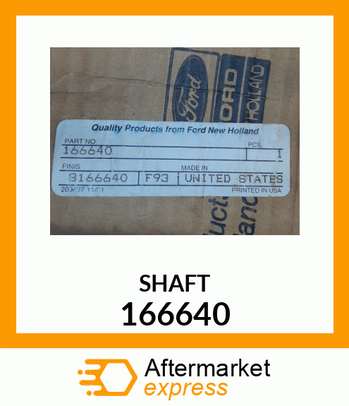 SHAFT 166640