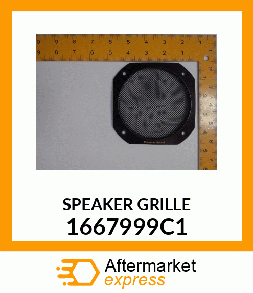 SPEAKER GRILLE 1667999C1