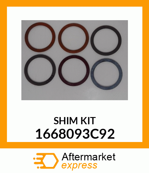 SHIM KIT 1668093C92